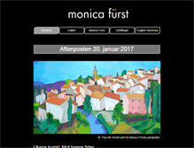 Tablet Screenshot of monicafurst.no